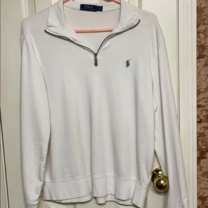 Polo pullover sweatshirt